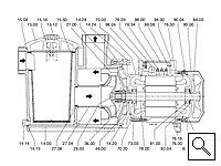 Obtočna bazenska črpalka Calpeda